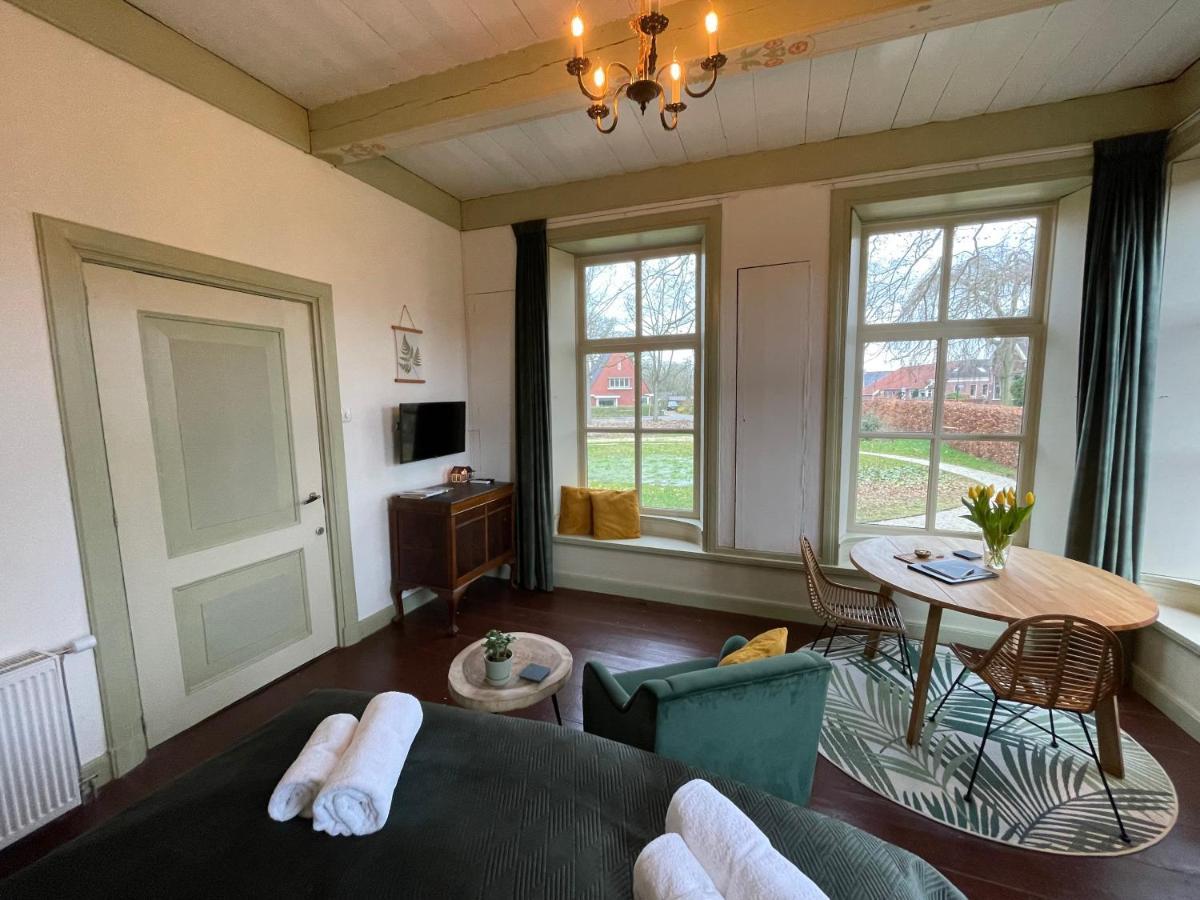 Suite In Prachtige Groningse Boerderij Uit 1856 Schildwolde Eksteriør bilde